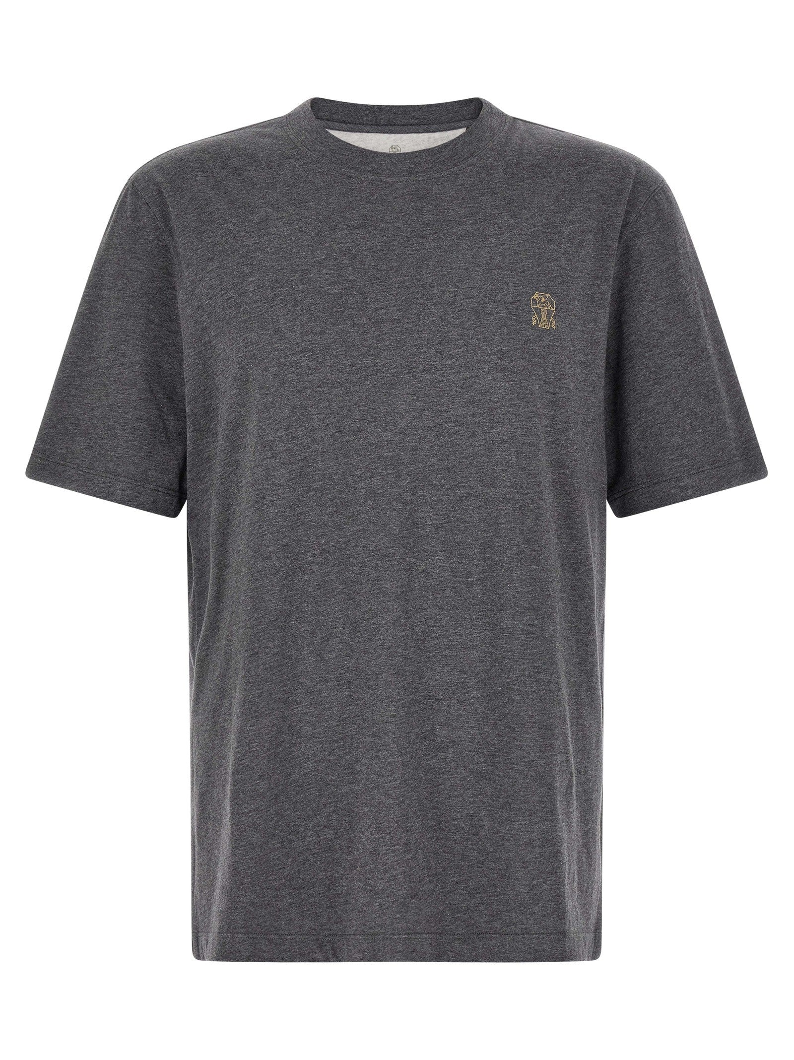 Brunello Cucinelli - nan - Grey - T-shirt