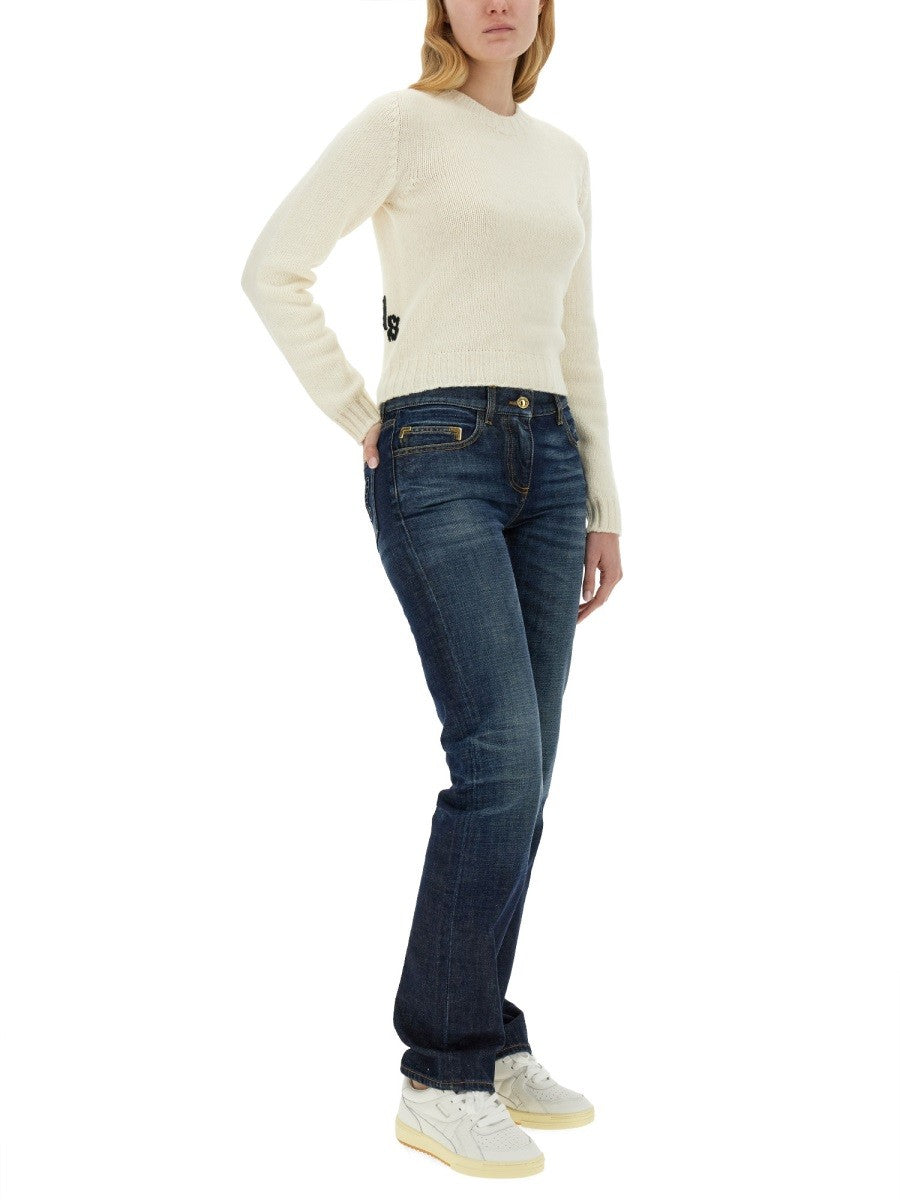 Palm Angels - Woman - Blue - Jeans