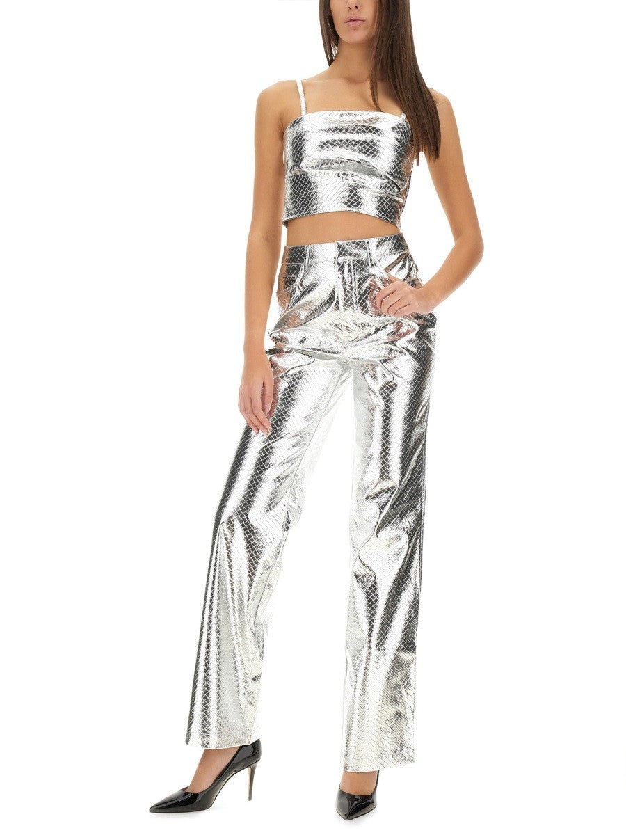 ROTATE BIRGER CHRISTENSEN - Woman - Silver - Pants