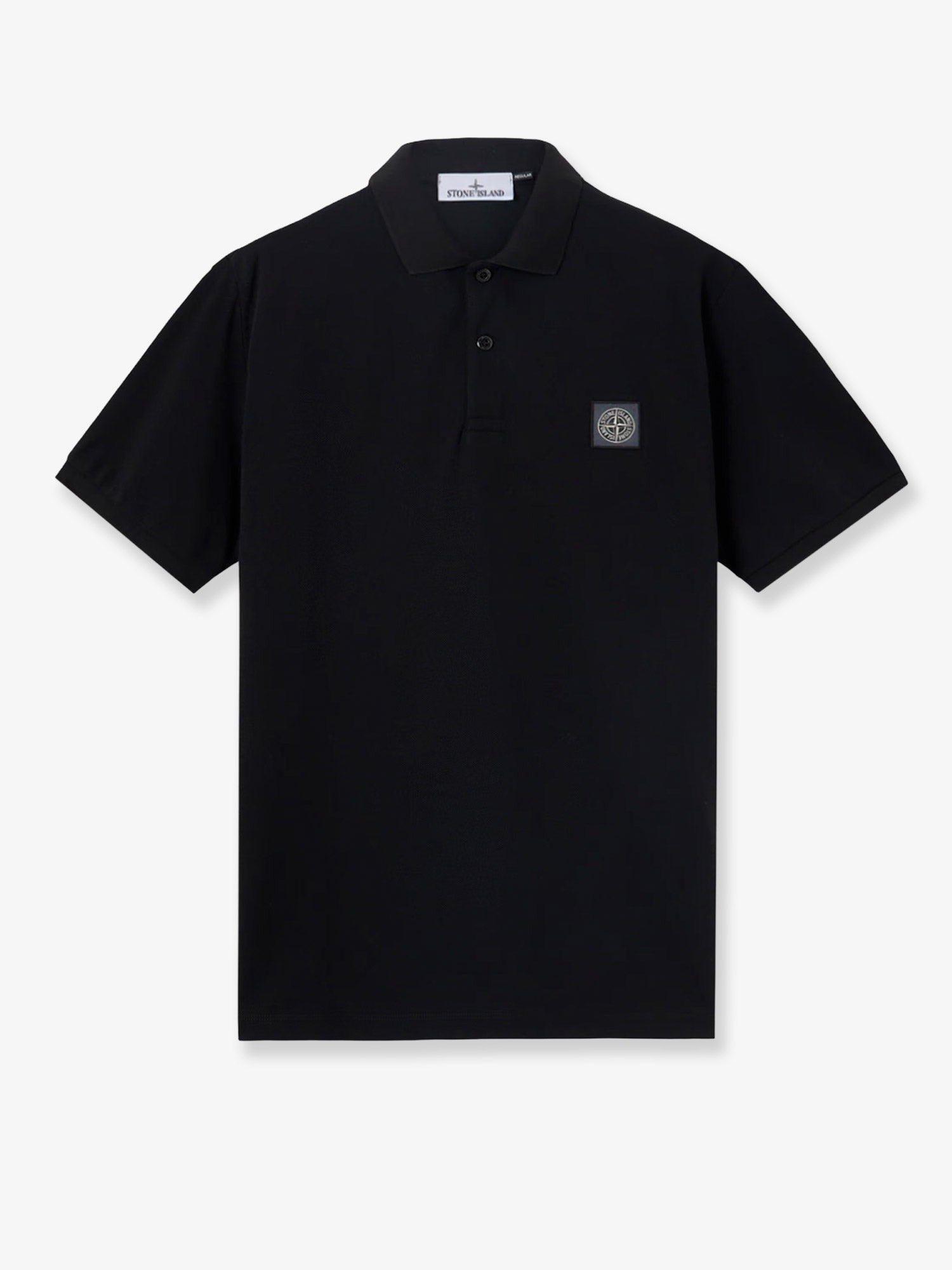 Stone Island - Man - Black - Polo Shirt