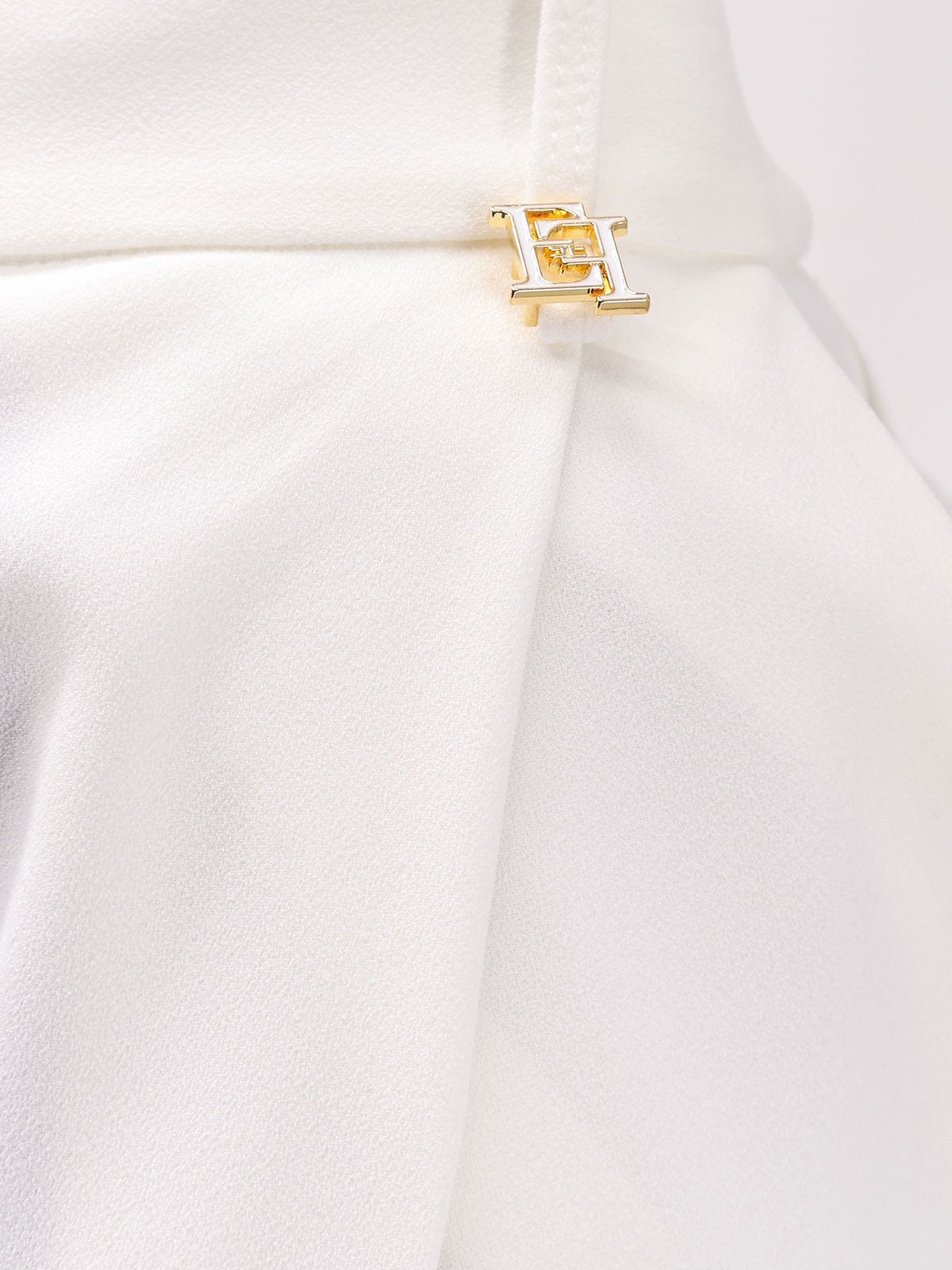Elisabetta Franchi - Woman - White - Pants