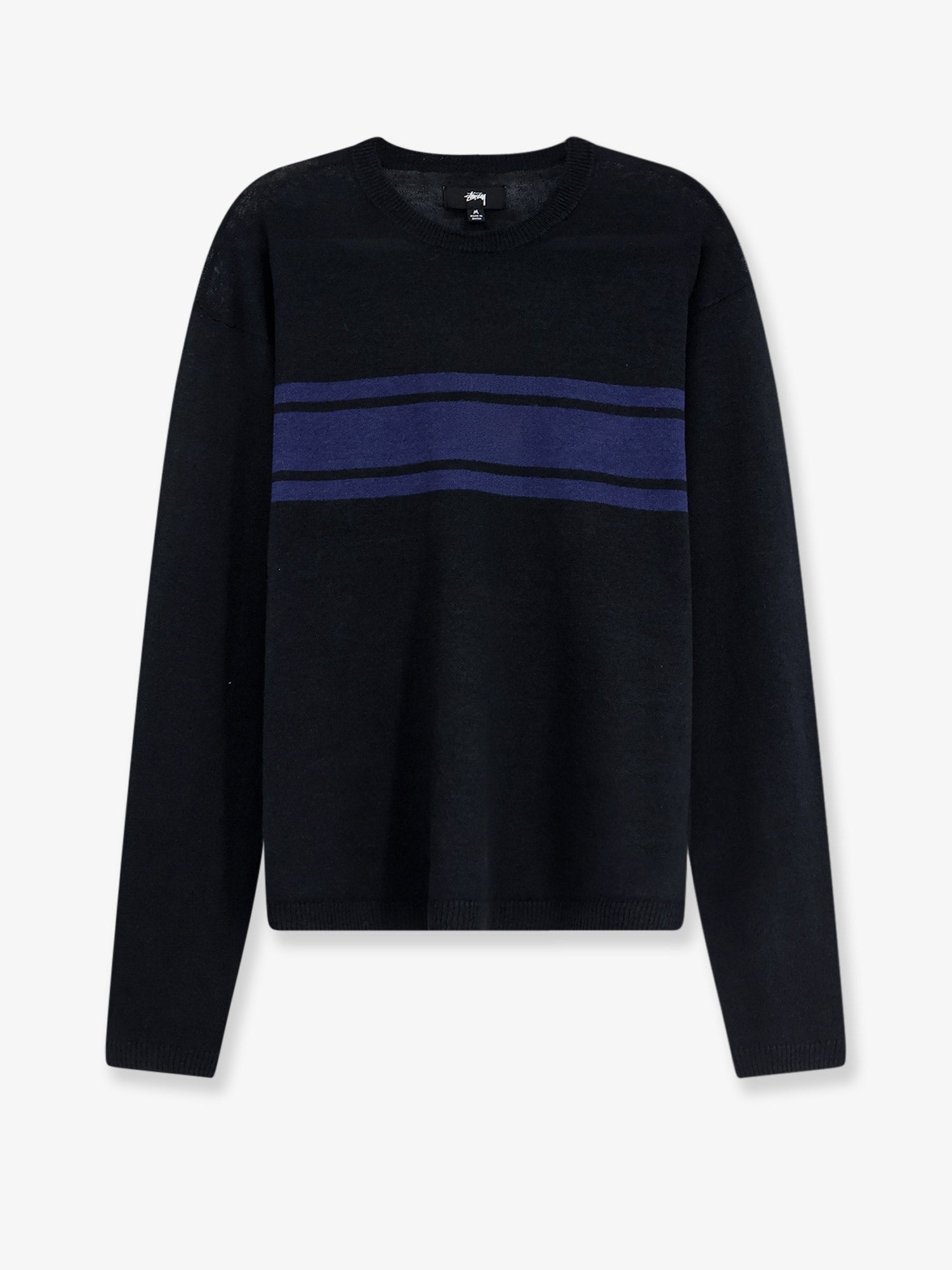 STUSSY - Man - Black - Knit Sweater