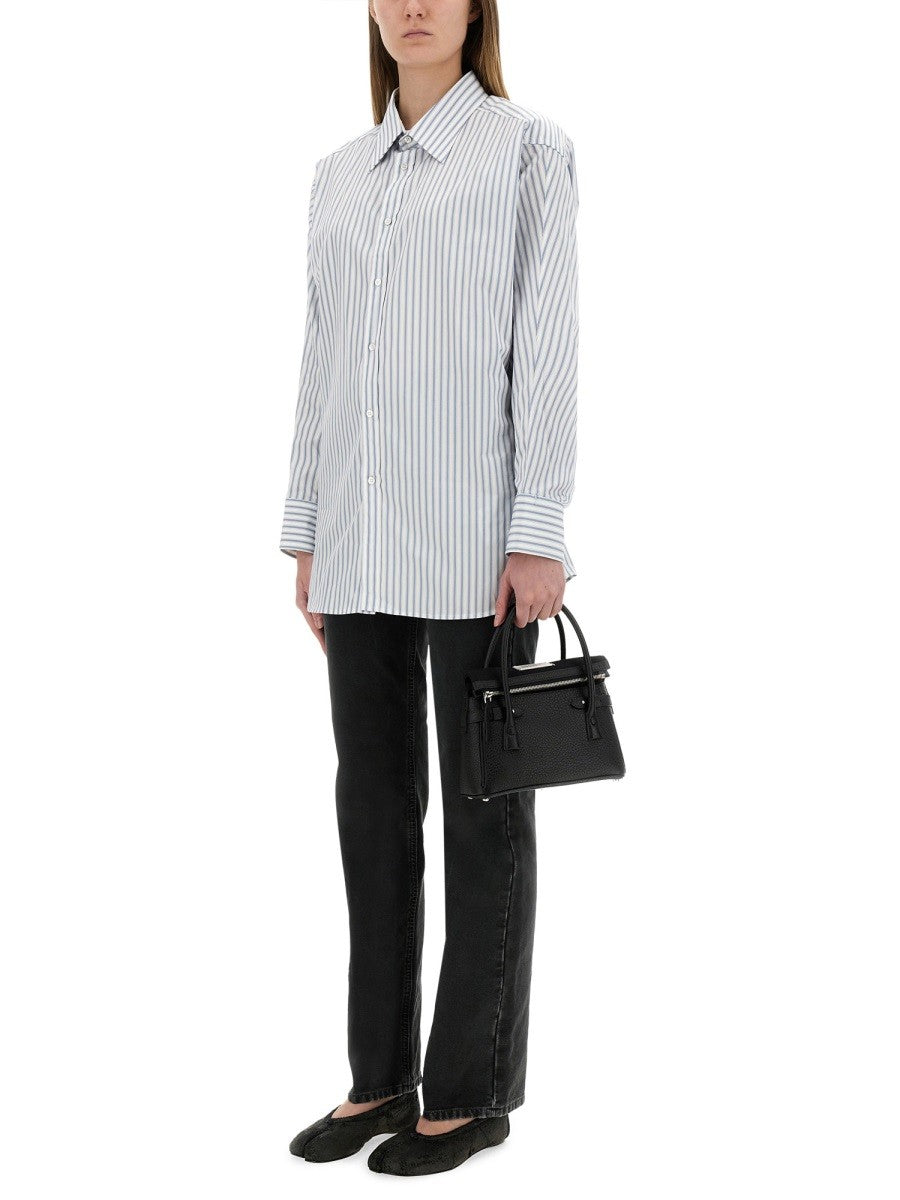 Maison Margiela - Woman - Blue - Shirt