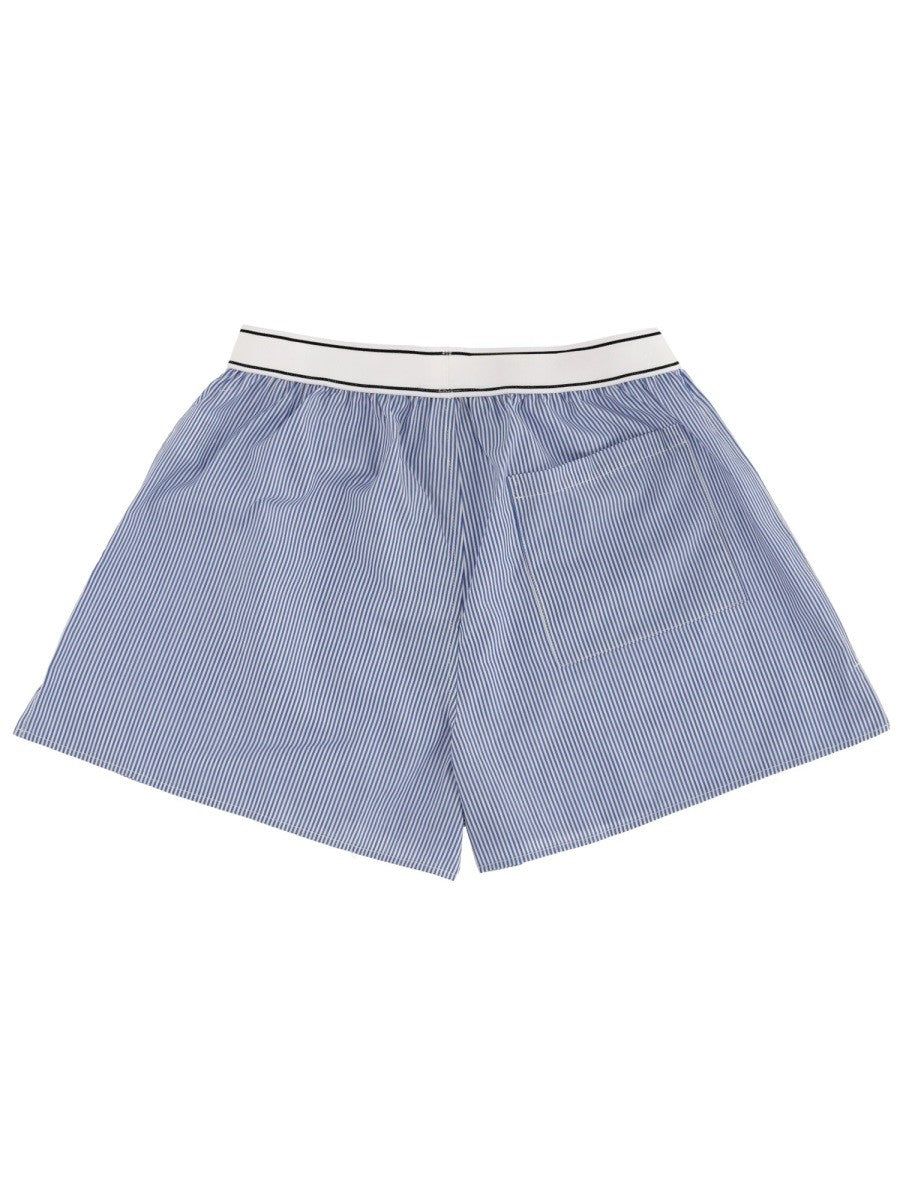 SPORTY&RICH - Unisex - Blue - Shorts