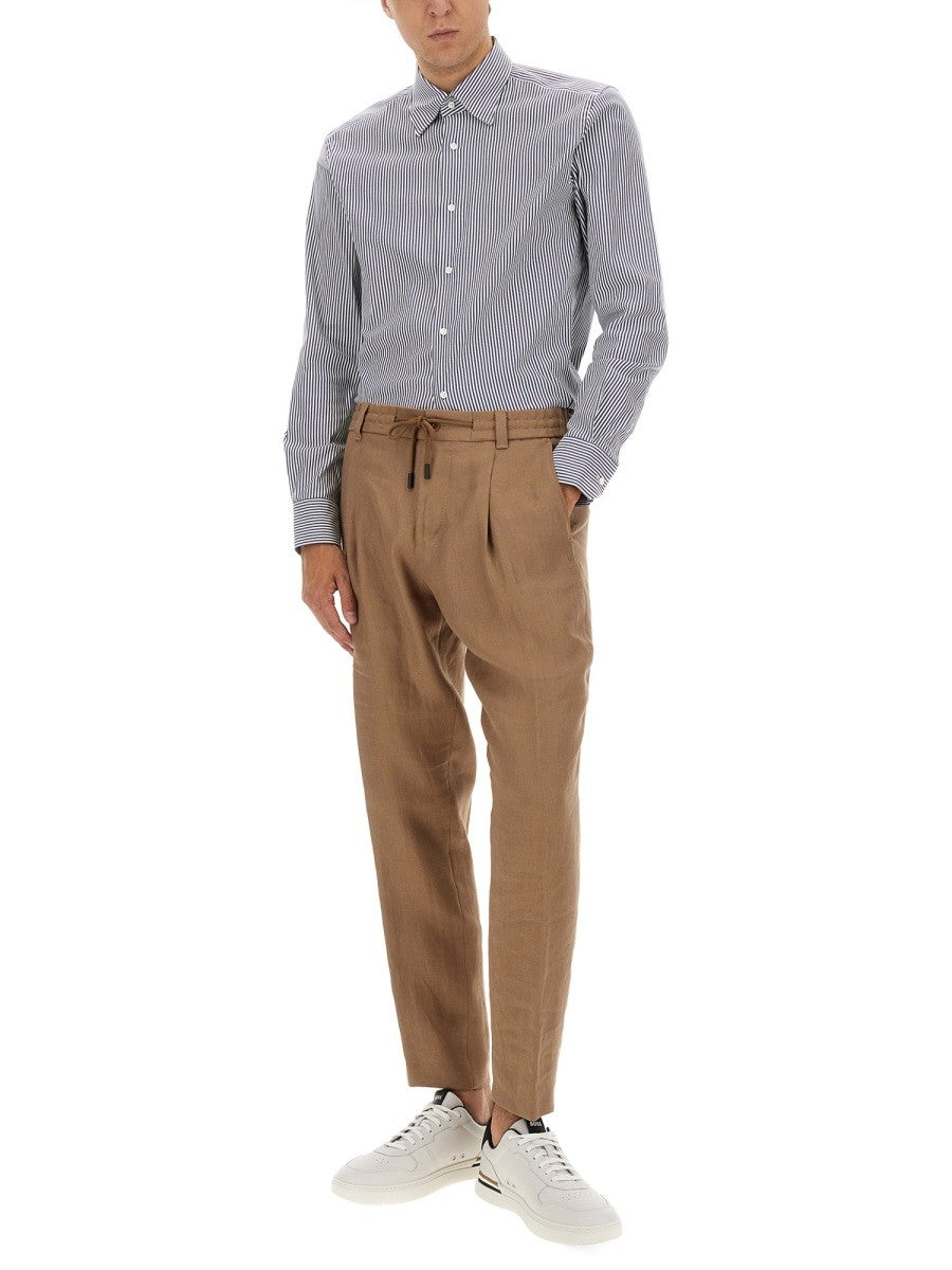 BOSS CAMEL - Man - Blue - Shirt
