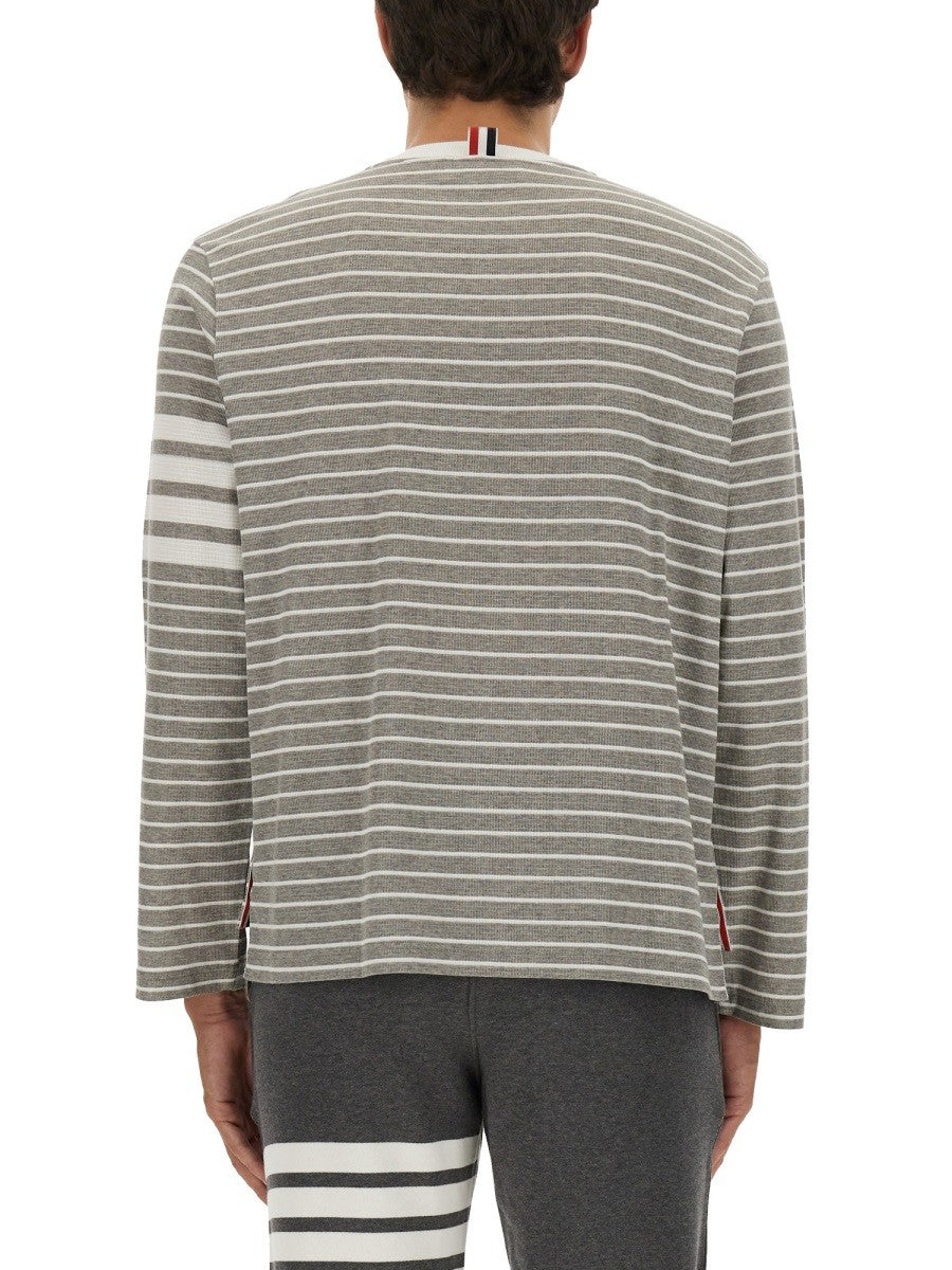 THOM BROWNE - Man - Grey - T-shirt