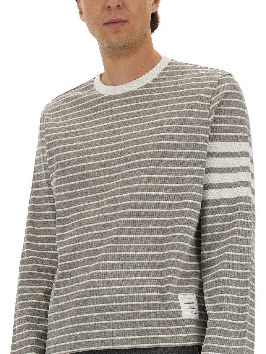 THOM BROWNE - Man - Grey - T-shirt