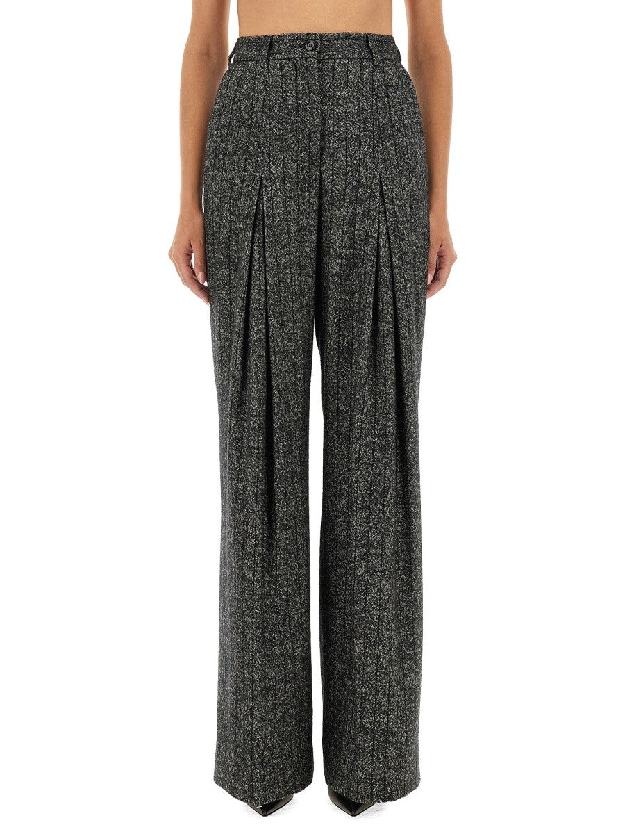 Dolce & Gabbana - Woman - Grey - Pants