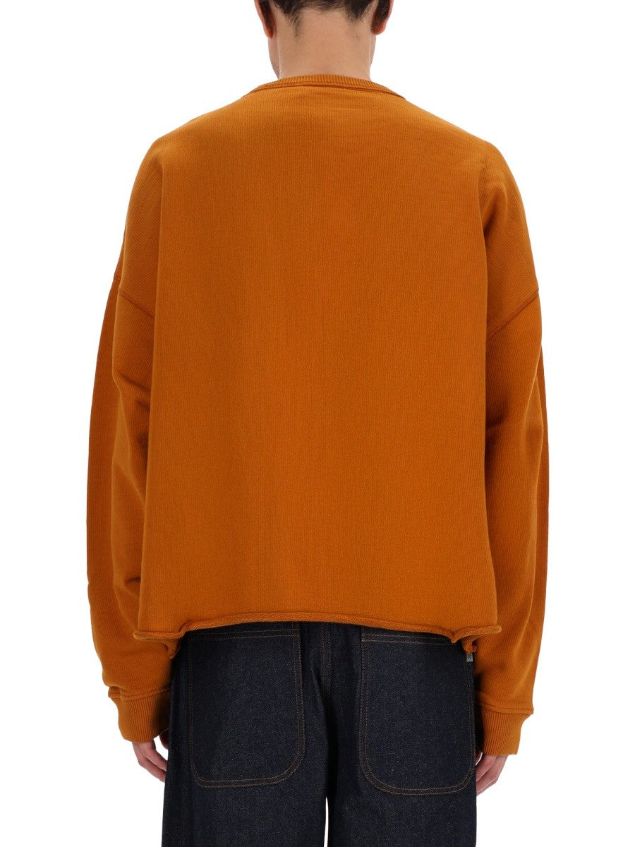 YMC - Man - Orange - Sweatshirt