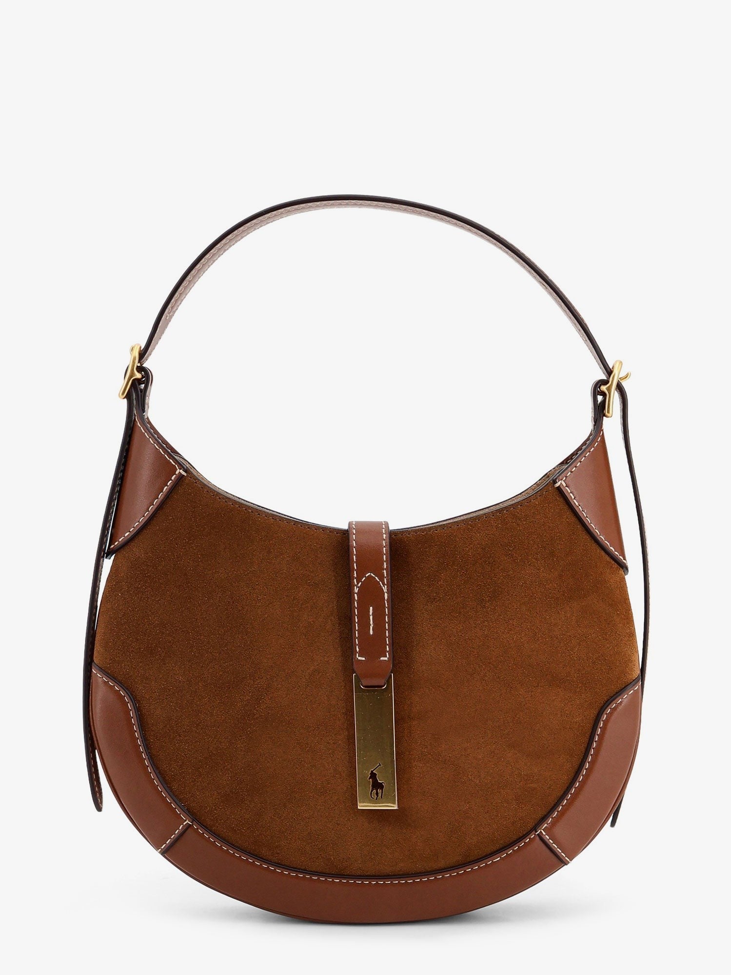 Polo Ralph Lauren - Woman - Brown - Shoulder Bag