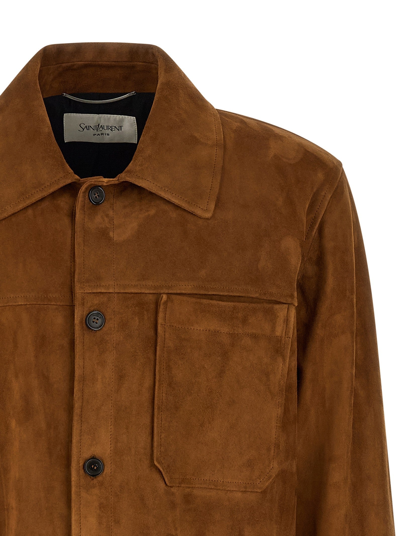 Saint Laurent - nan - Brown - Jacket