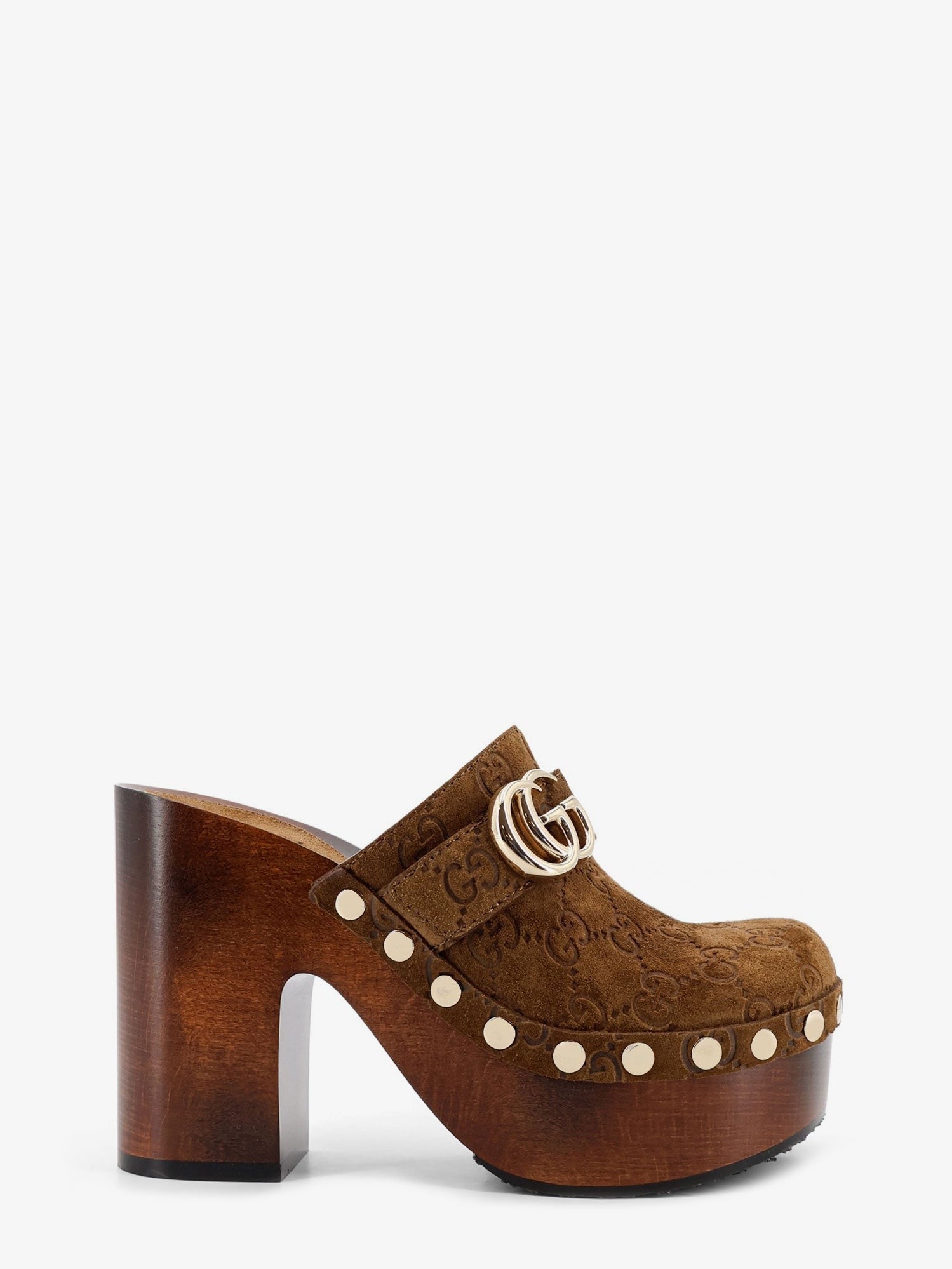 Gucci - Woman - Brown - Heeled Sandal