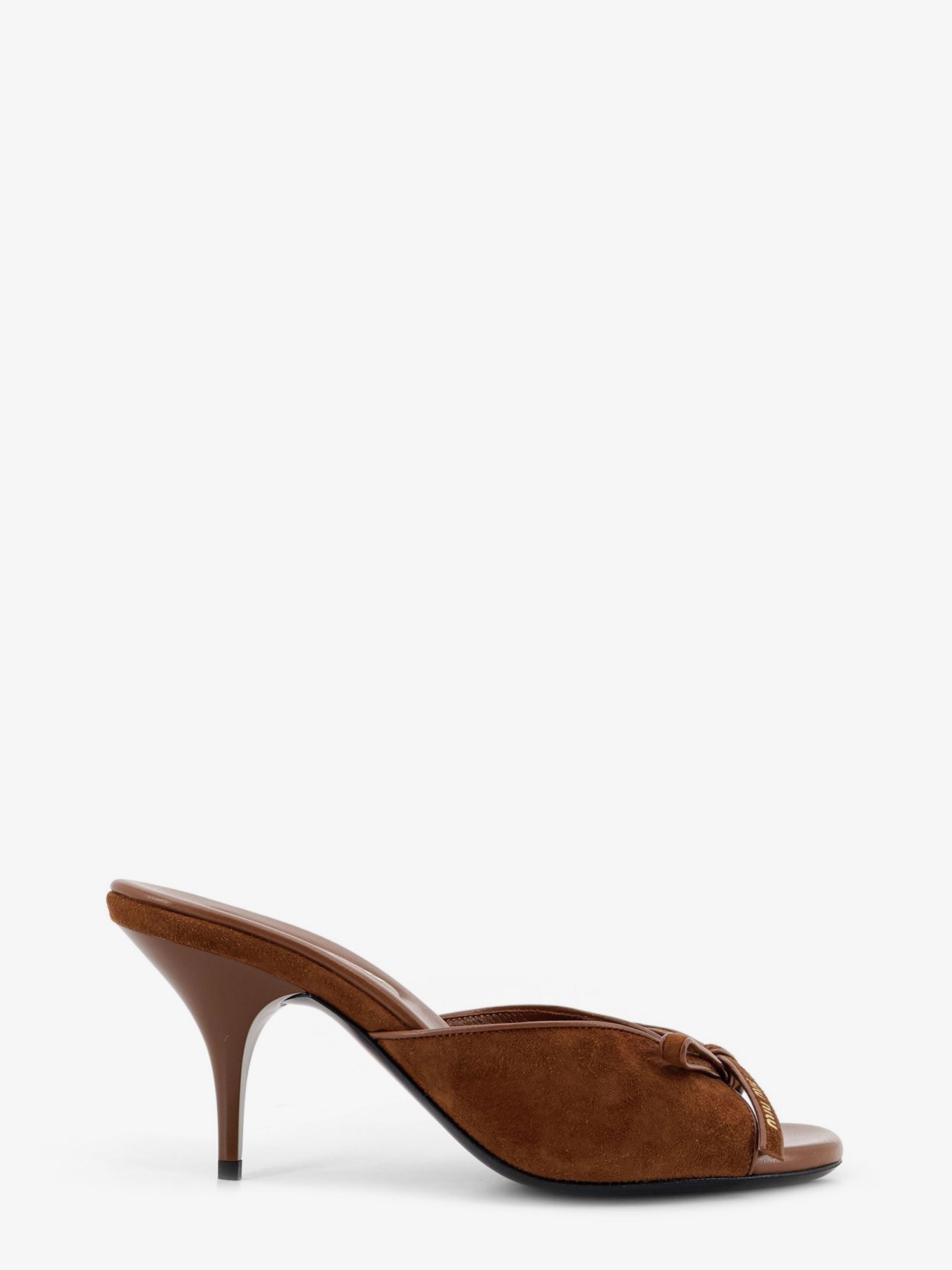 Miu Miu - Woman - Brown - Sandal