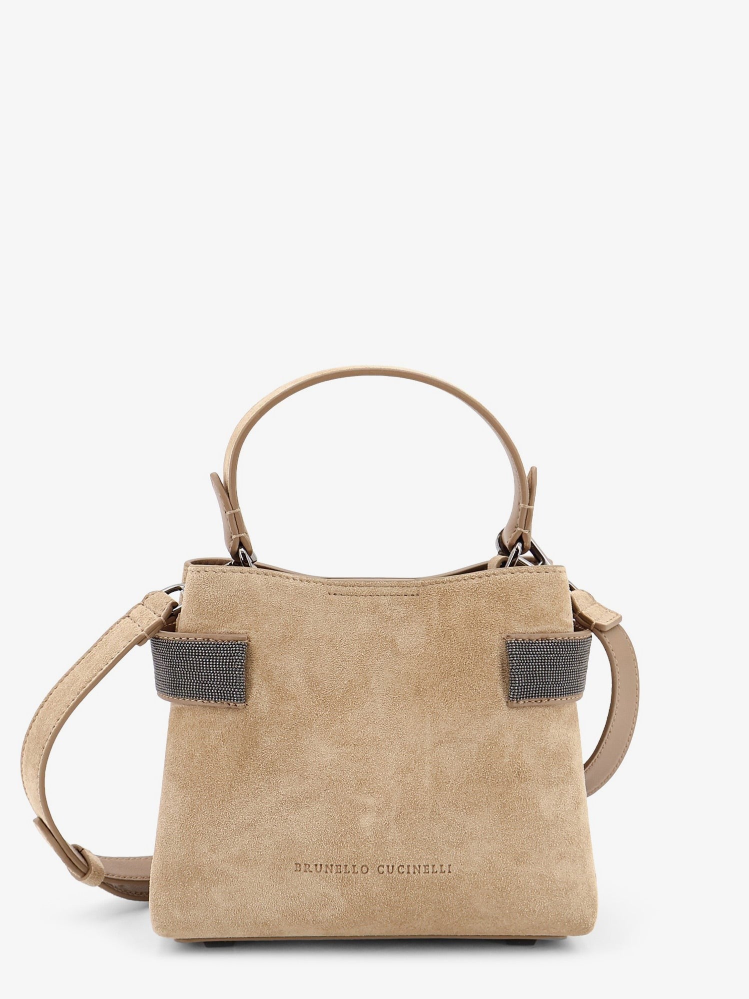 Brunello Cucinelli - Woman - Beige - Crossbody Bag