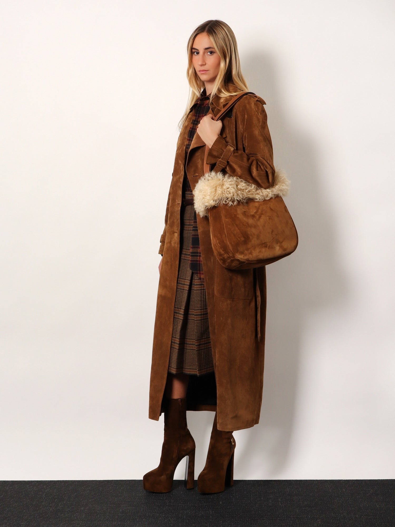 Saint Laurent - Woman - Brown - Shoulder Bag