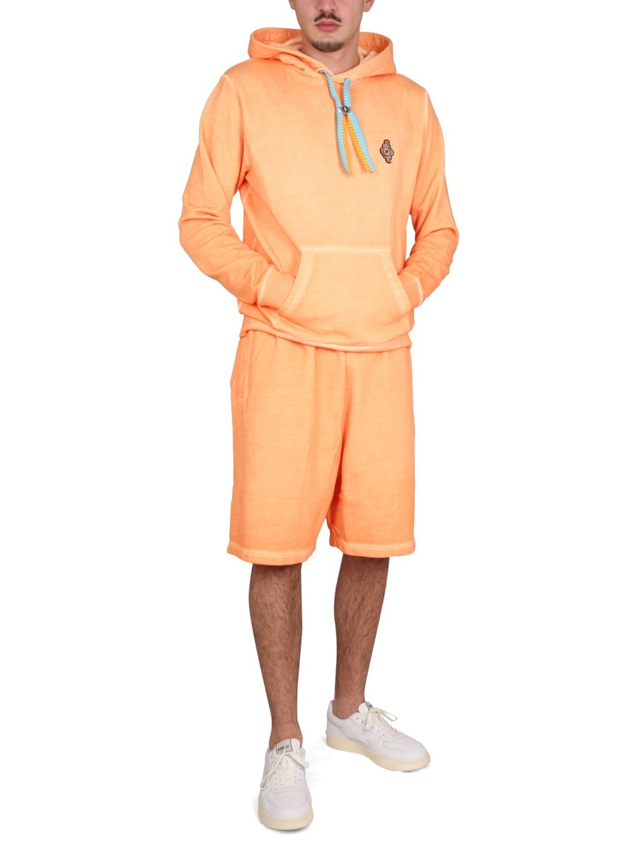 MARCELO BURLON COUNTY OF MILAN - Man - Orange - Sweatshirt
