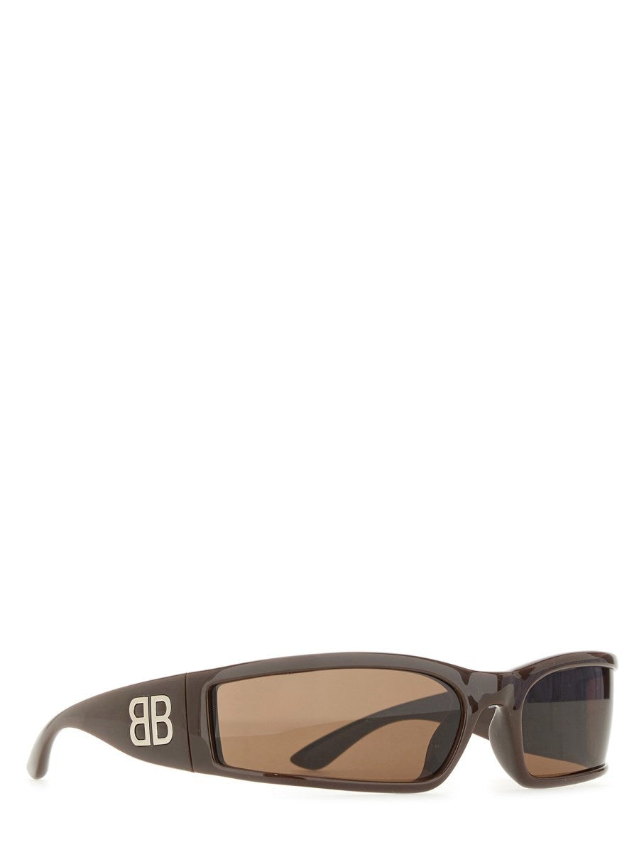 Balenciaga - Woman - Brown - Sunglasses