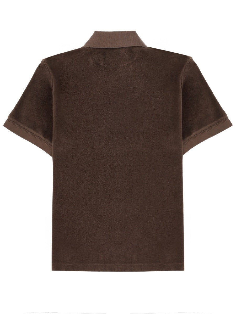 TOM FORD - Man - Brown - Polo Shirt