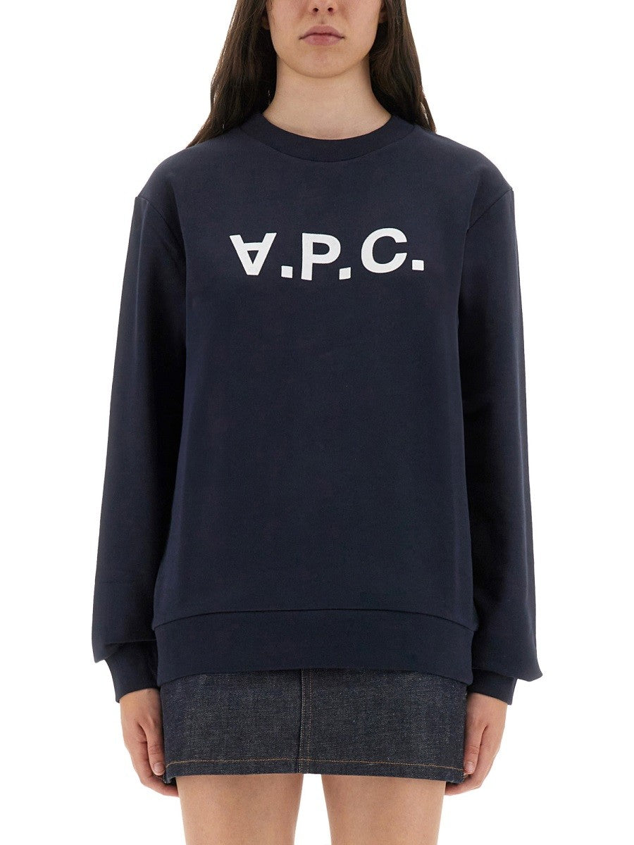 A.P.C. - Woman - Blue - Sweatshirt
