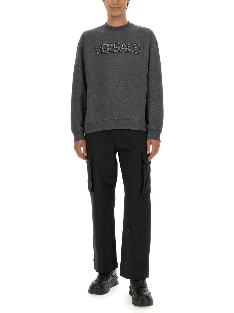 Versace - Man - Grey - Sweatshirt