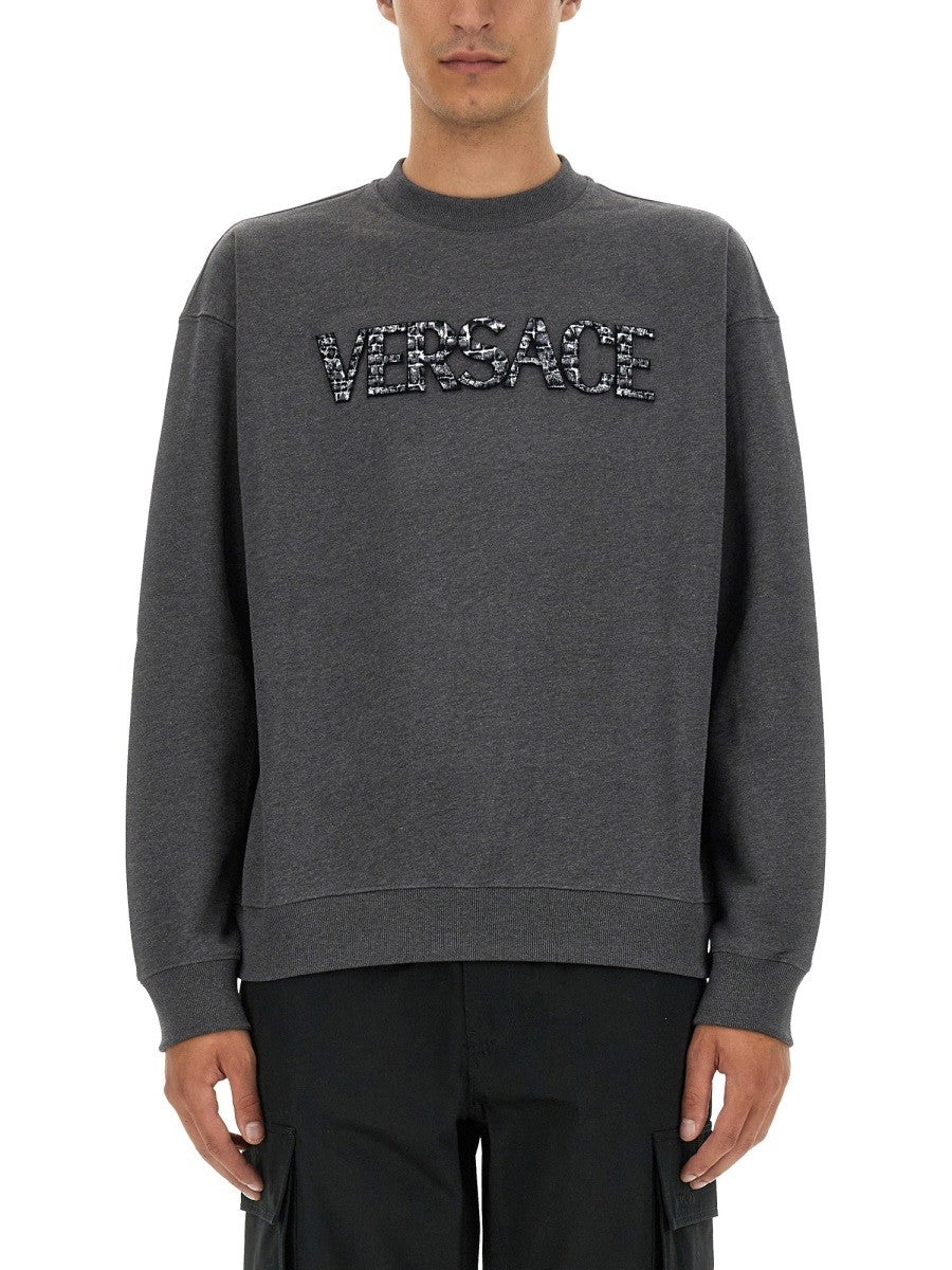 Versace - Man - Grey - Sweatshirt