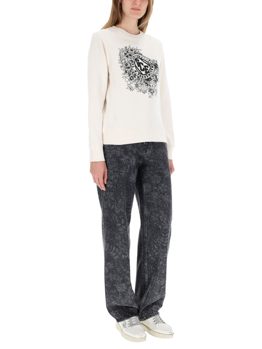 Golden Goose - Woman - White - Sweatshirt