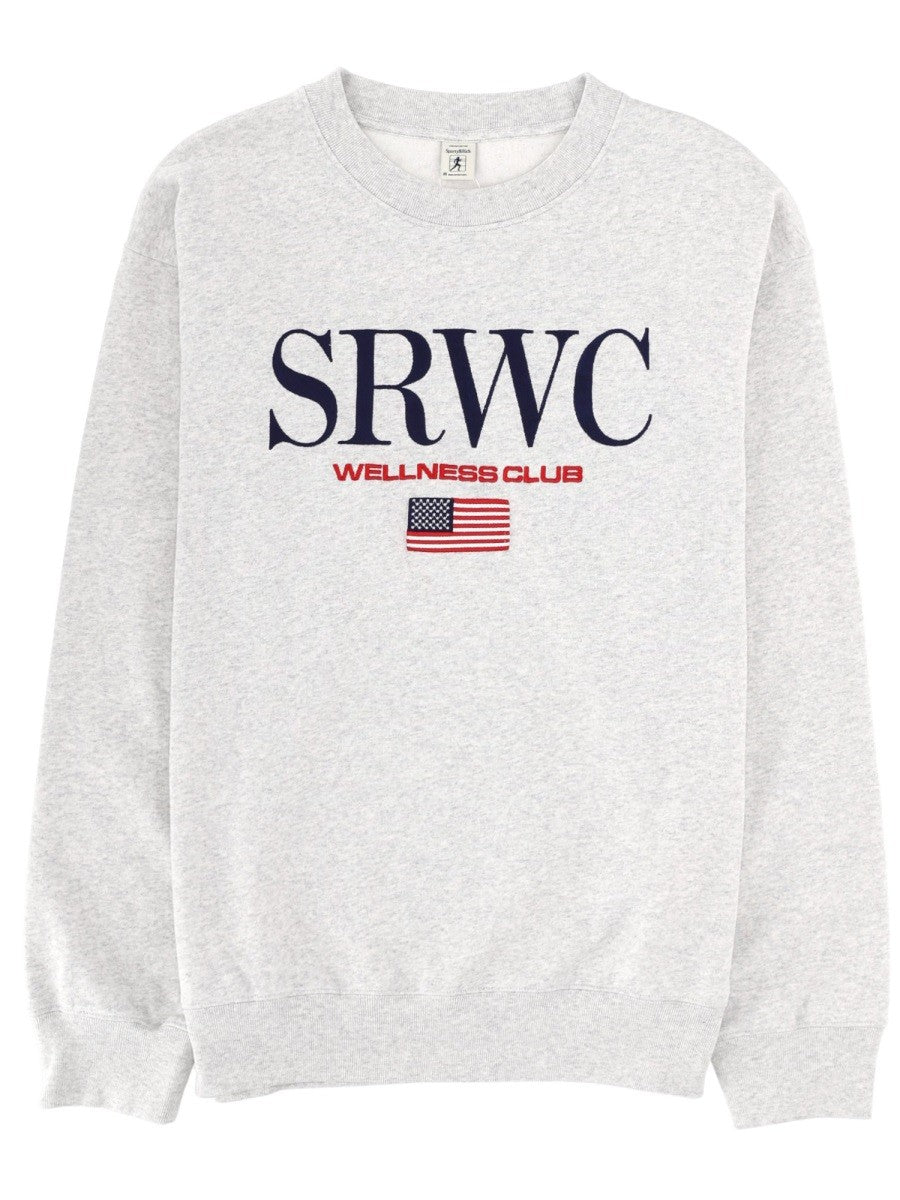 SPORTY&RICH - Unisex - Grey - Sweatshirt