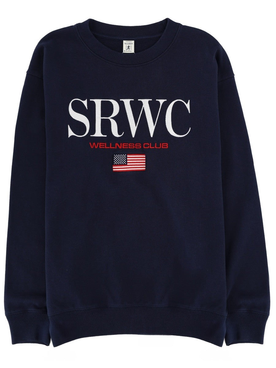 SPORTY&RICH - Unisex - Blue - Sweatshirt