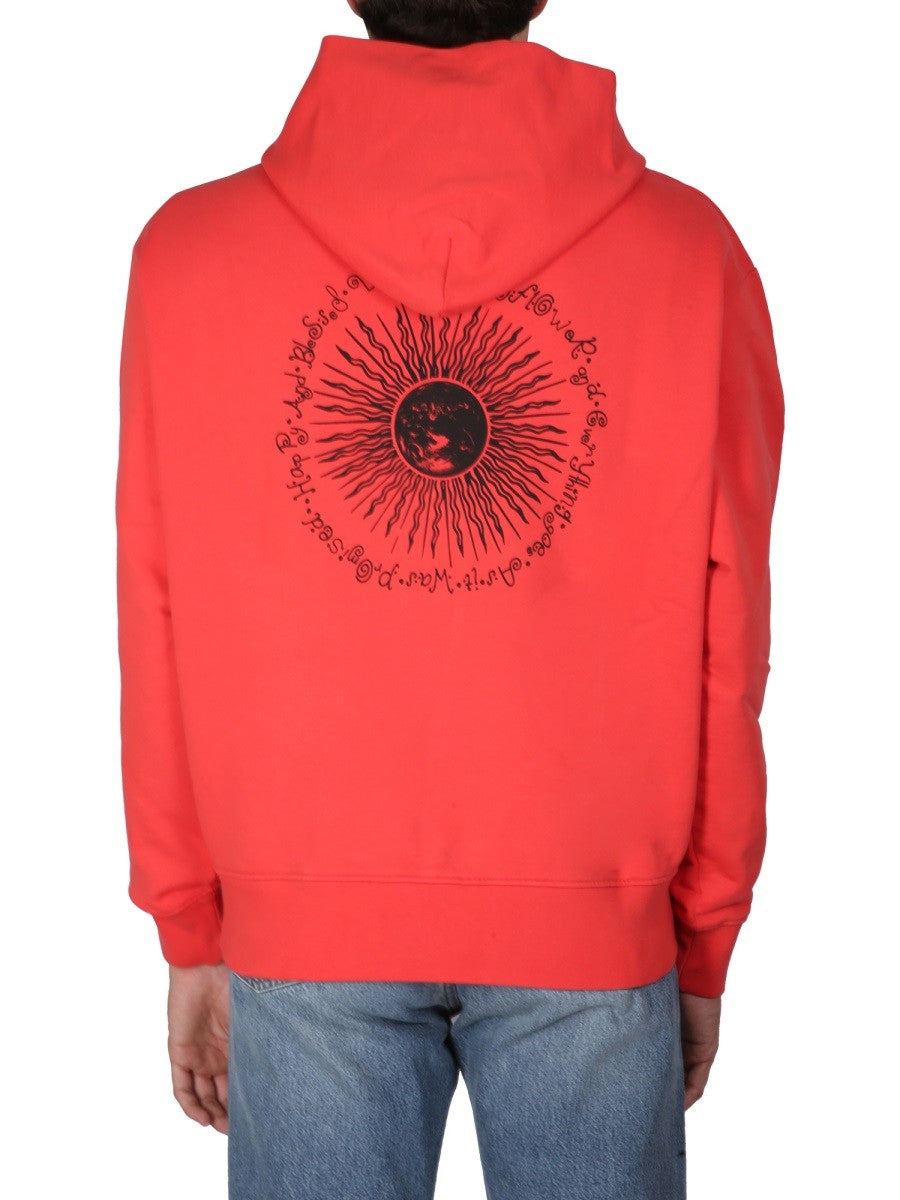SUNFLOWER - Man - Red - Sweatshirt