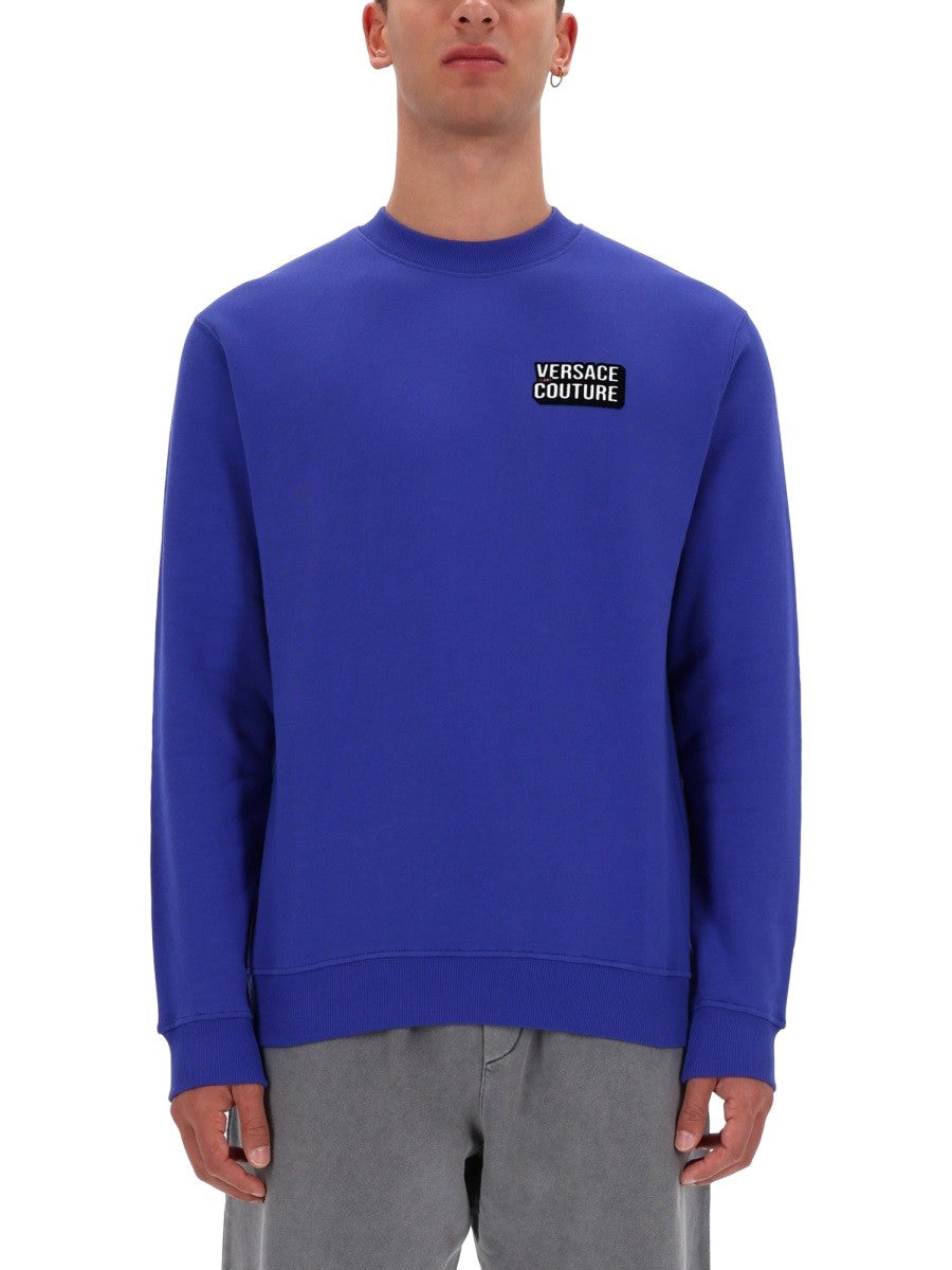 Versace Jeans Couture - Man - Blue - Sweatshirt