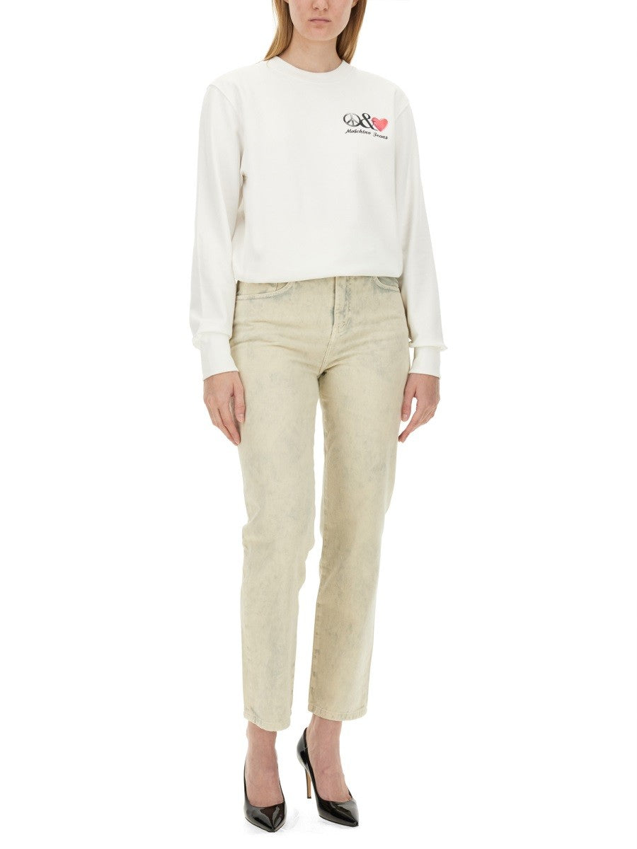 MOSCHINO JEANS - Woman - White - Sweatshirt