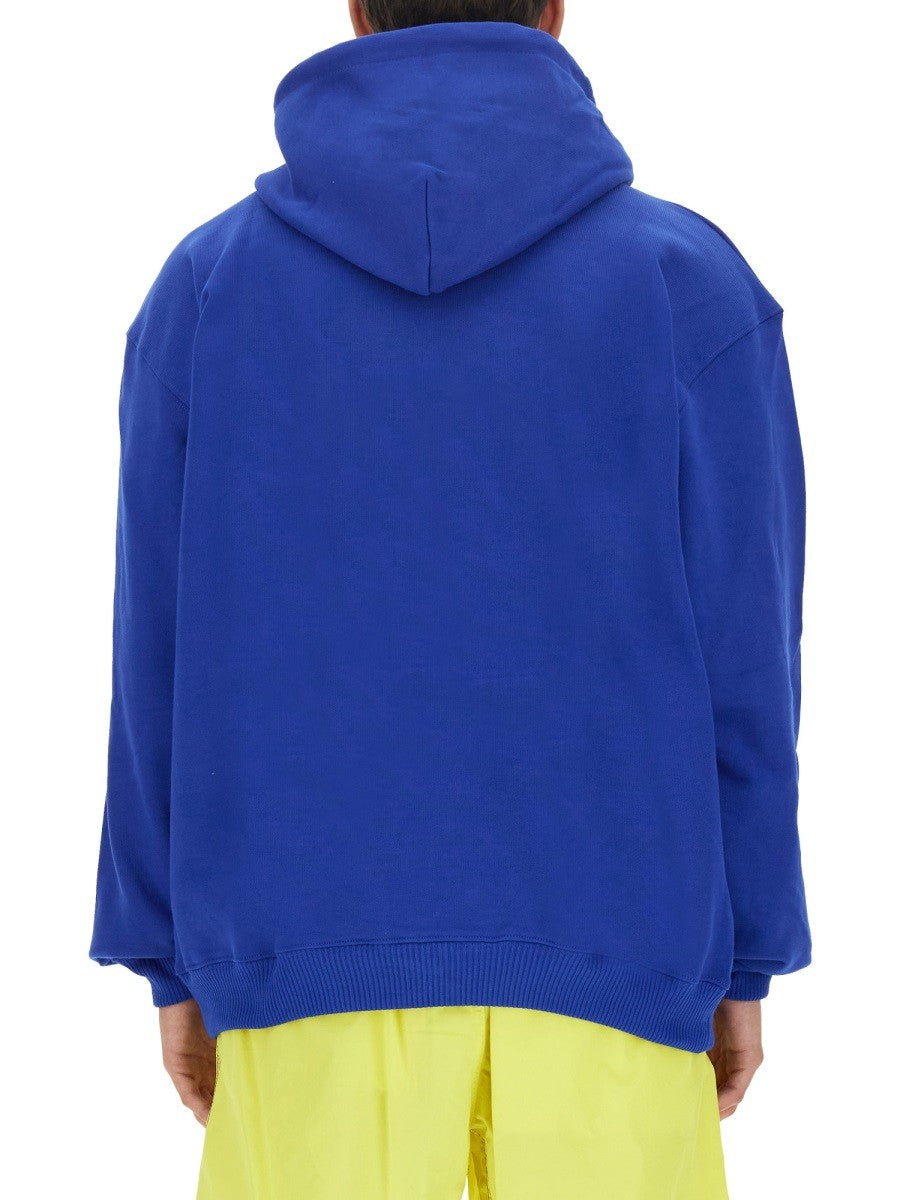 msgm - Man - Blue - Sweatshirt