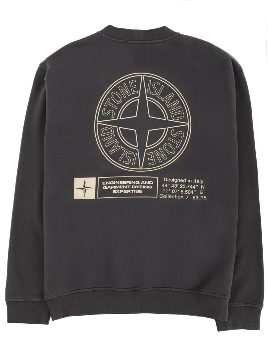 Stone Island - Man - Grey - Sweatshirt