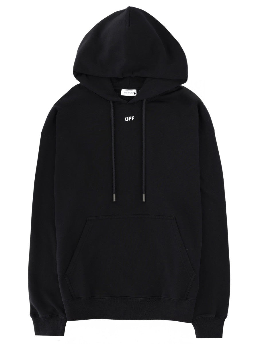 Off-white - Man - Black - Sweatshirt