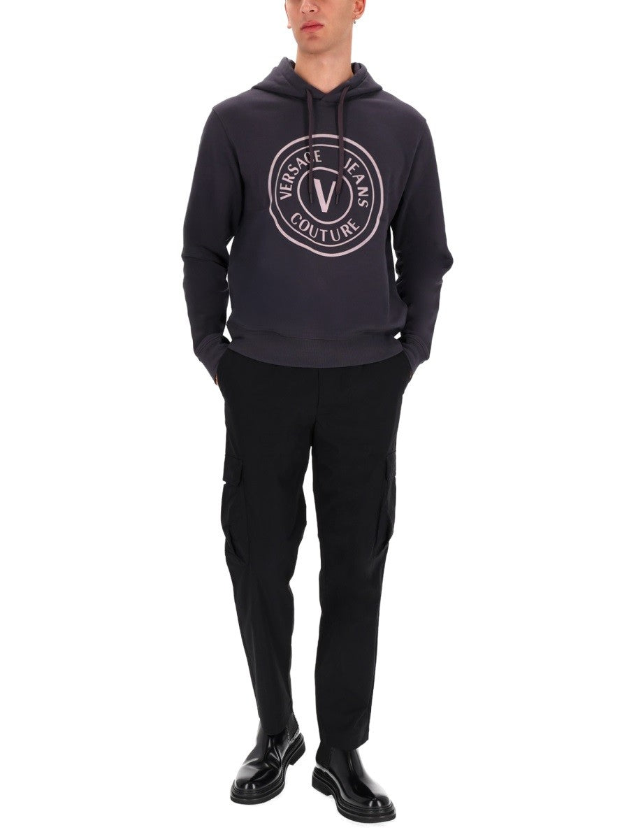 Versace Jeans Couture - Man - Grey - Sweatshirt