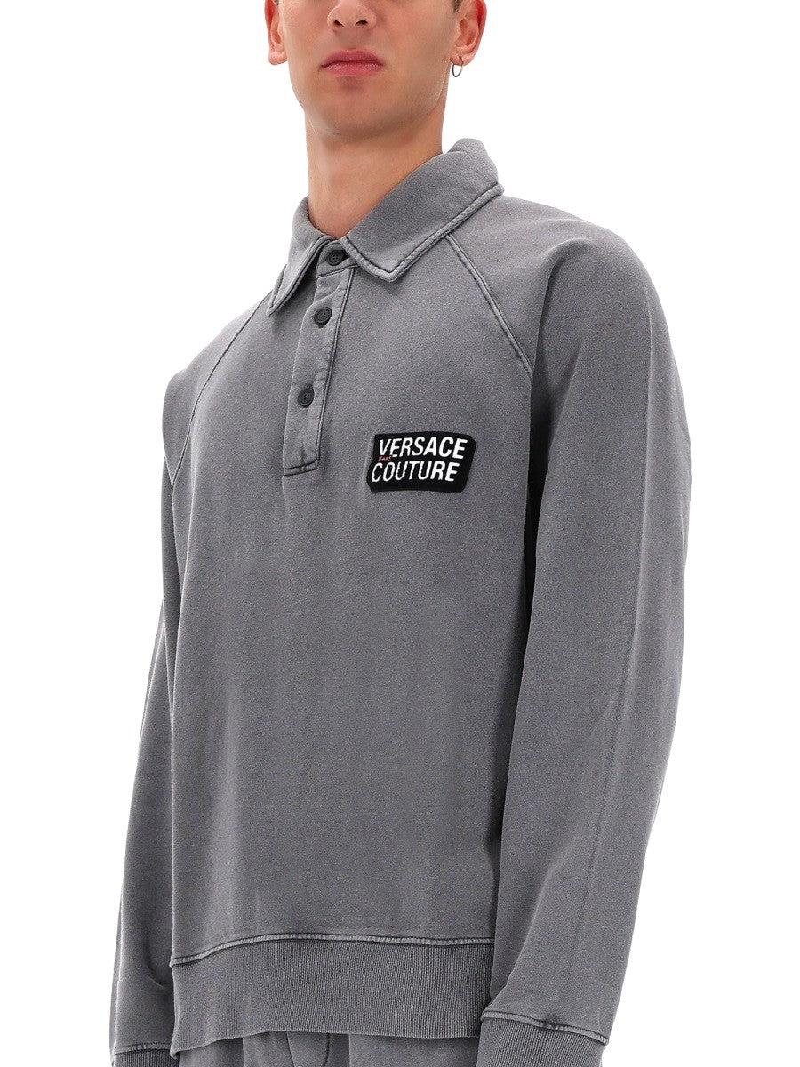 Versace Jeans Couture - Man - Grey - Sweatshirt