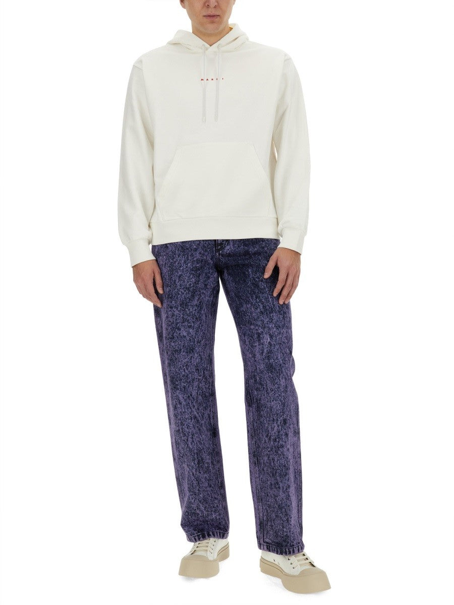 Marni - Man - White - Sweatshirt