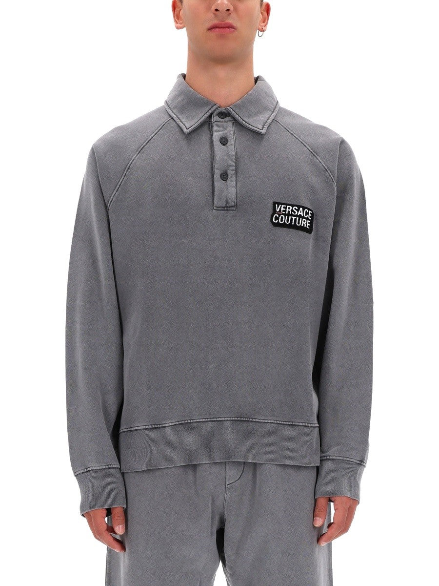 Versace Jeans Couture - Man - Grey - Sweatshirt