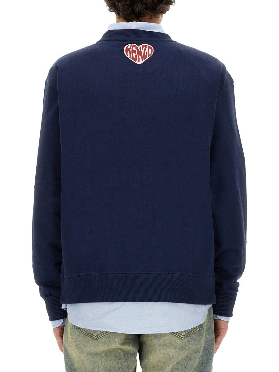 Kenzo - Man - Blue - Sweatshirt