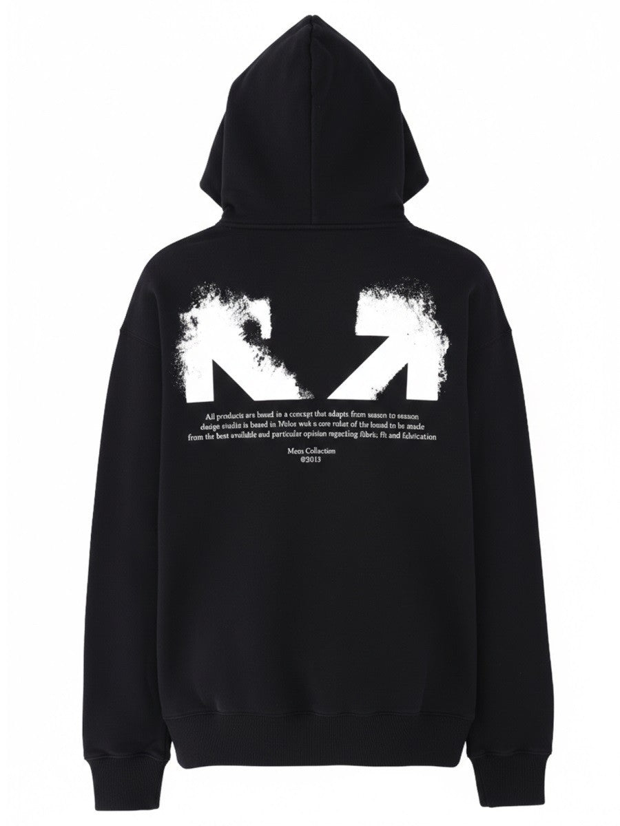 Off-white - Man - Black - Sweatshirt