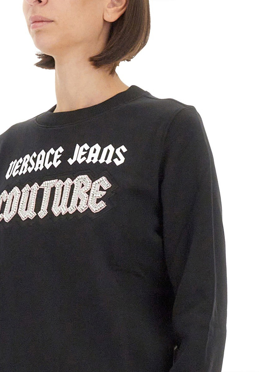 Versace Jeans Couture - Woman - Black - Sweatshirt