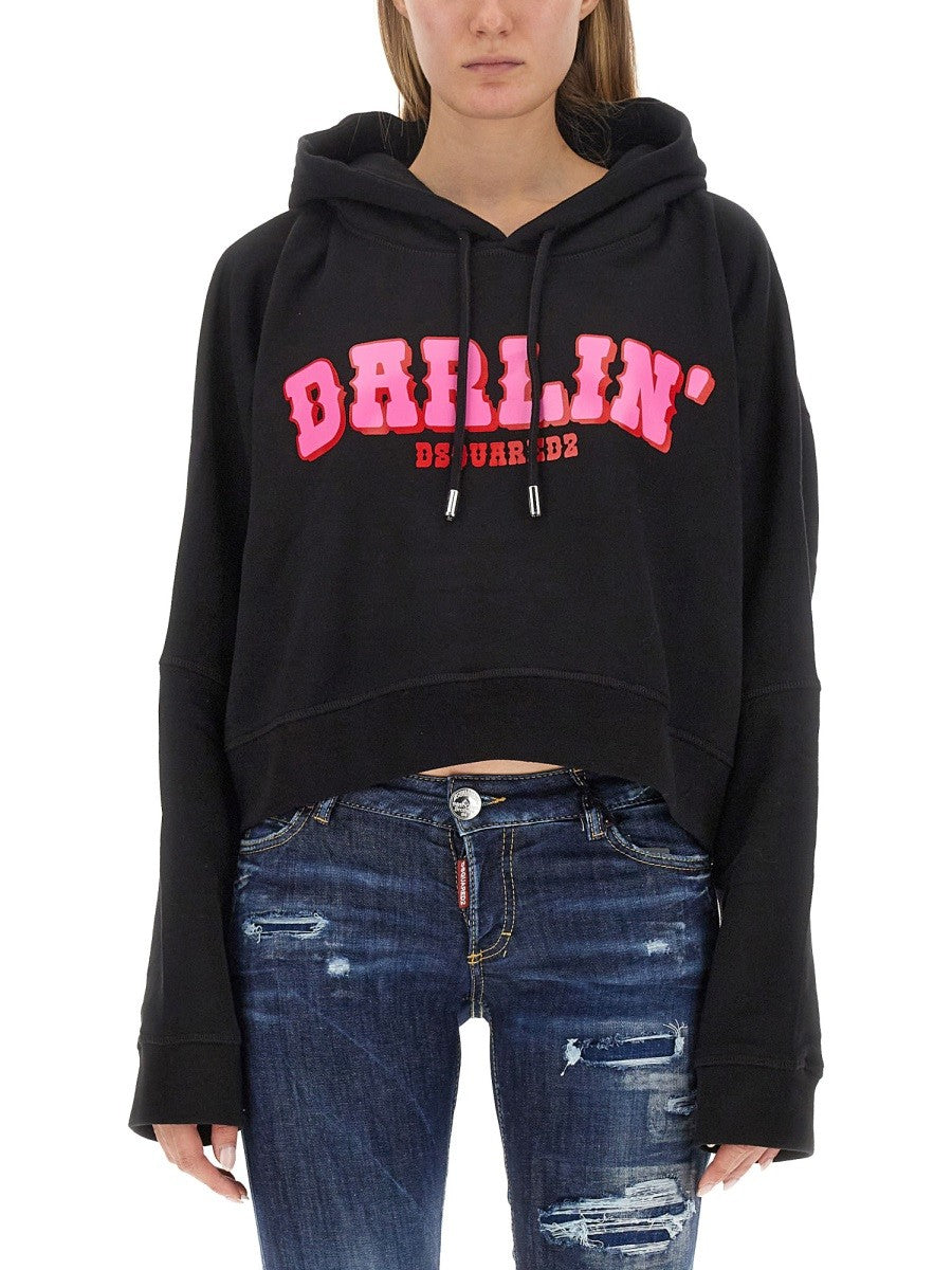 Dsquared - Woman - Black - Sweatshirt