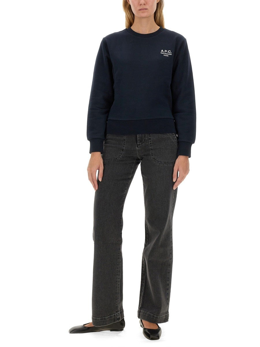 A.P.C. - Woman - Blue - Sweatshirt