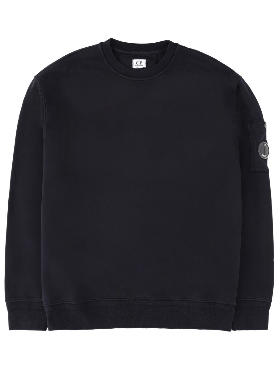 C.P. COMPANY - Man - Blue - Sweatshirt