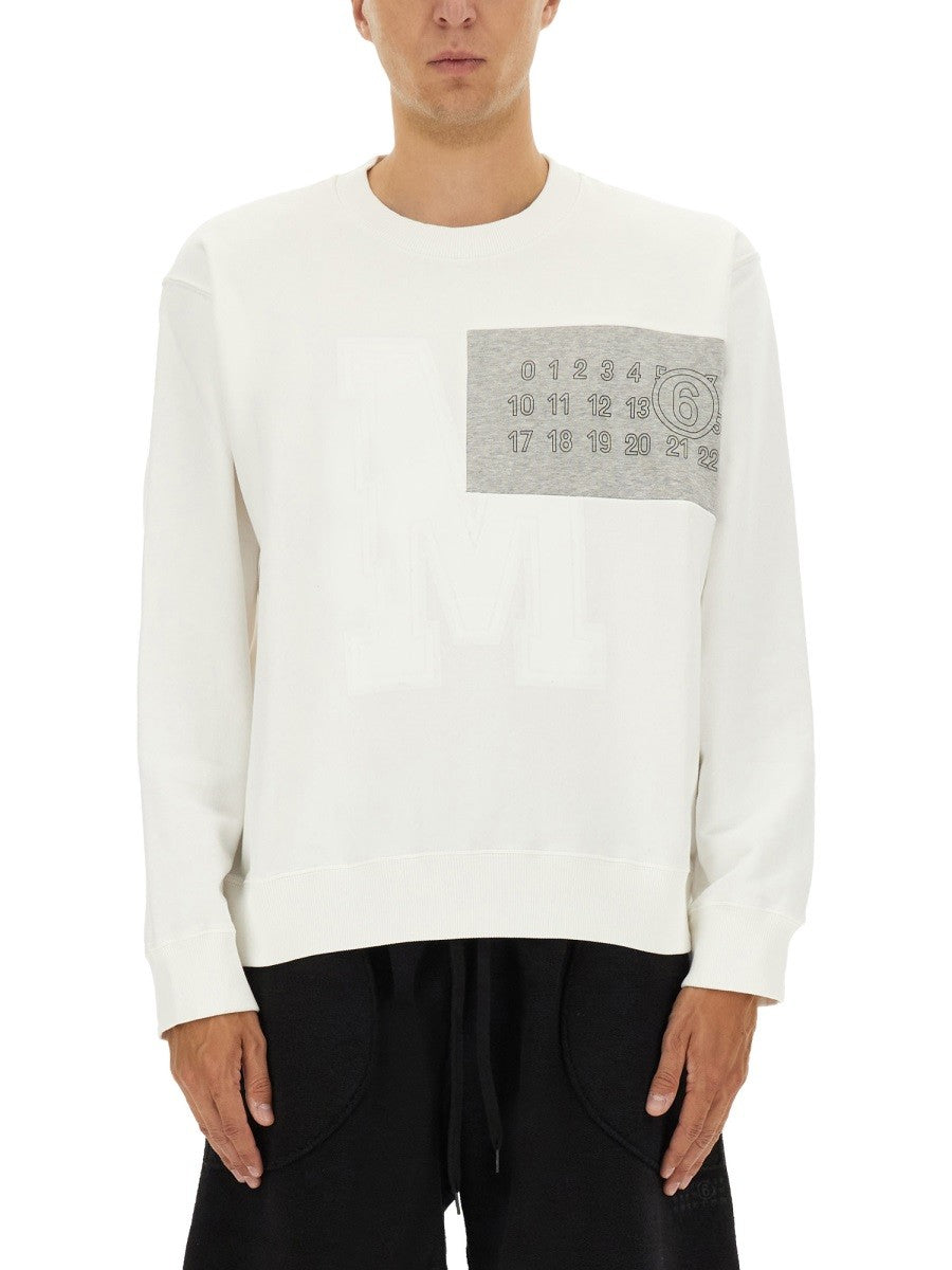 MM6 MAISON MARGIELA - Man - White - Sweatshirt