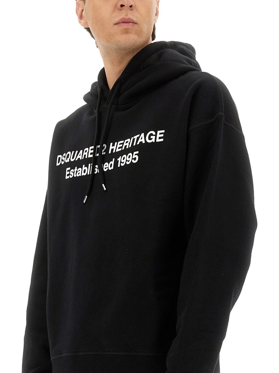 Dsquared - Man - Black - Sweatshirt