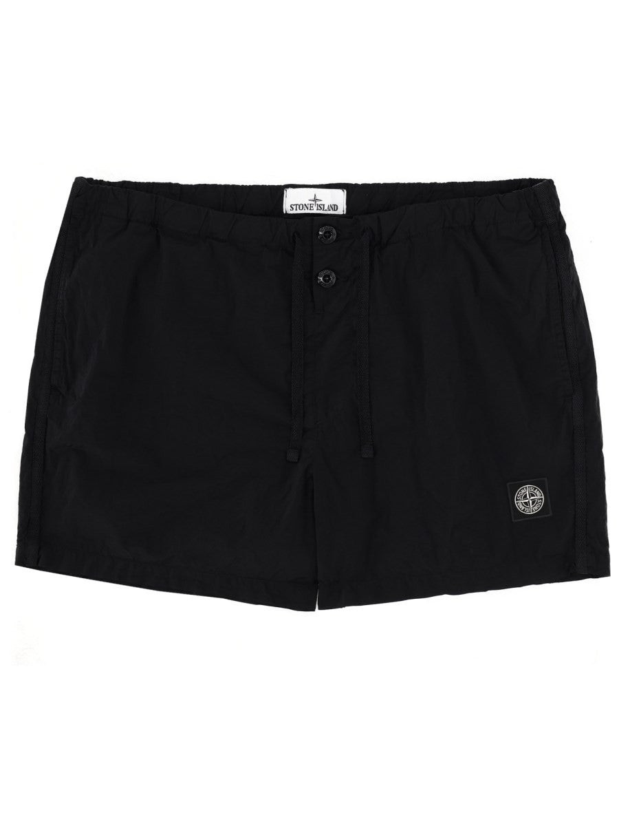 Stone Island - Man - Black - Swimwear