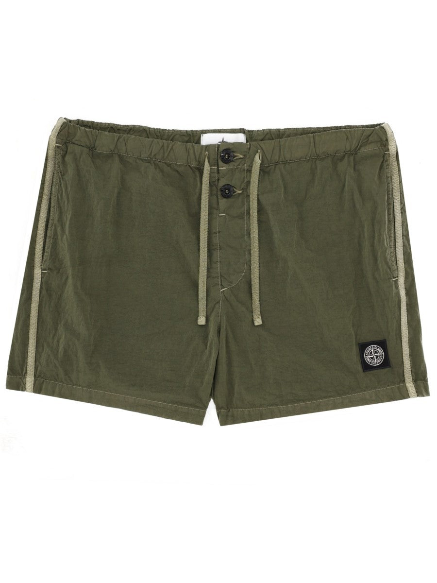 Stone Island - Man - Green - Swimwear