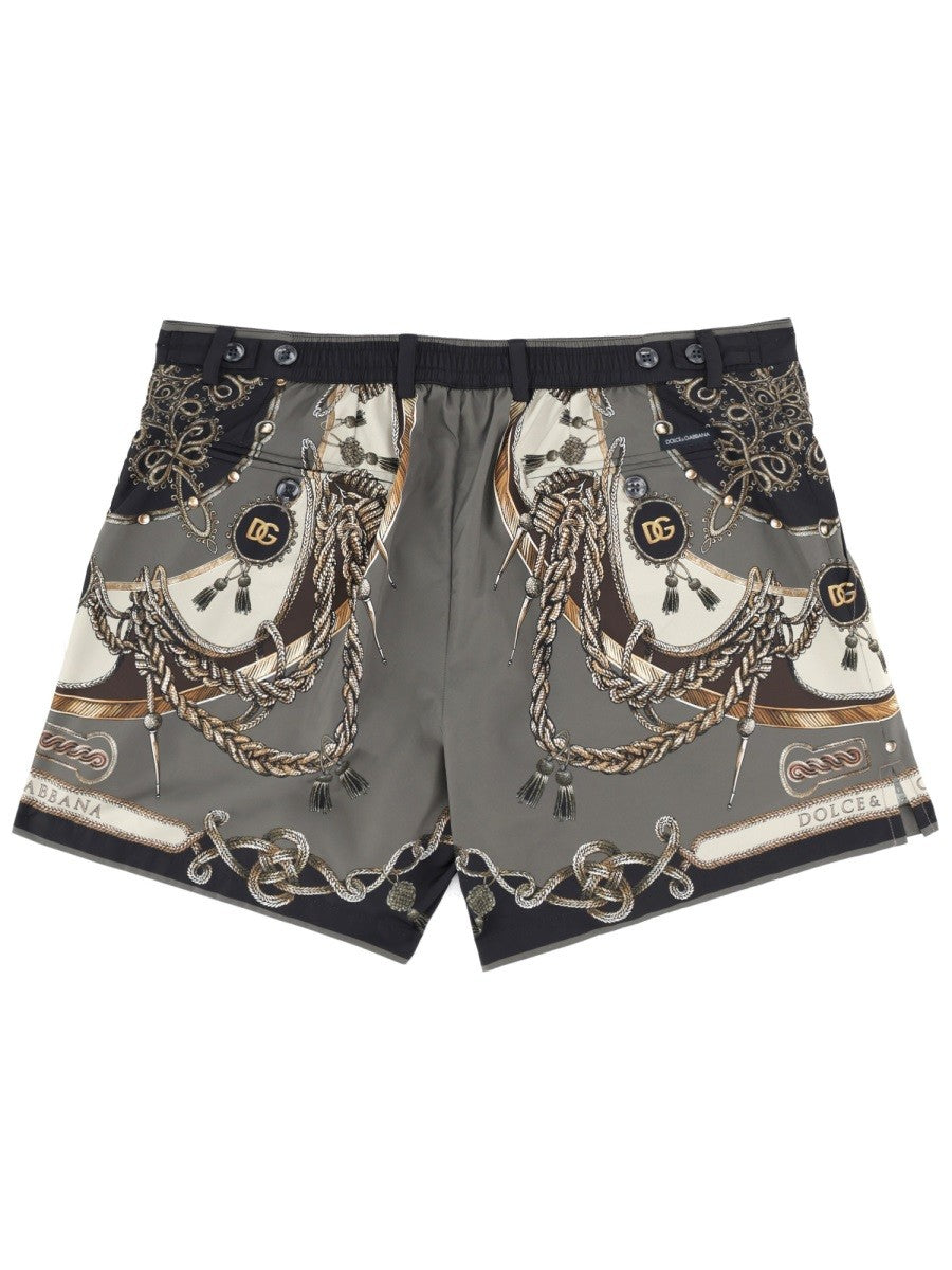 Dolce & Gabbana - Man - Grey - Swimwear