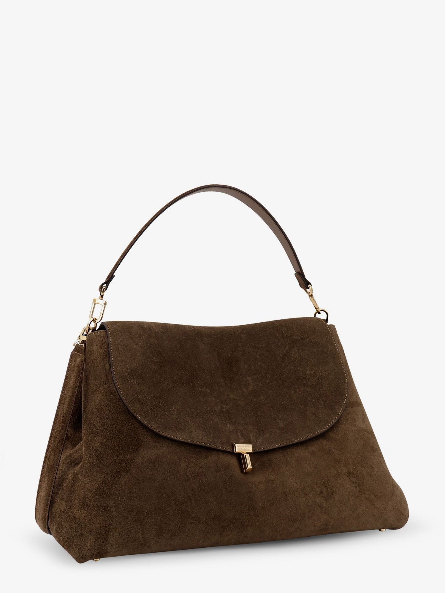 TOTEME - Woman - Dark Taupe - Crossbody Bag